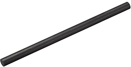 sourcing map Carbone Fibre Tige, 8mm x 150mm pour RC Avion Bricolage Outil Aile Tube Quadricoptère Bras