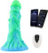 Wildolo APP-gesteuerter Vibrator, im Dunkeln leuchtender Silikon-Dildo, 8,2 Premium-Vibrator - Designer-Serie