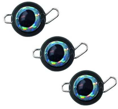 SPRO Freestyle Eyed Bottom Jigs – Bleifreie Cheburashka Angelgewichte mit realistischen Fischaugen in verschiedenen Größen & Farben