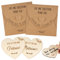 GEBETTER 2Pcs Plaque Bois Invitation Parrain Marraine Idée Cadeau Demande “Veux-tu être ma Marraine Veux-tu être Mon Parrain” Annonce Naissance pour Baptême avec Enveloppe
