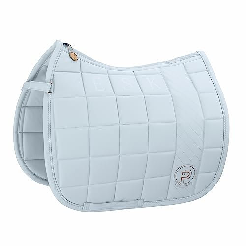 Eskadron Schabracke Big Square Faux Leather Powder Blue Platinum 23, Größe:DL