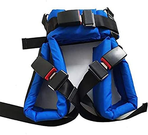 Kinder-Trampolin-Gurt, Trampolin-Zubehör, Seil-Schaukel-Jumper-Set, Springen, Sicherheitsgurt mit DREI Haken und Schnalle, Sicherheitsgurt für Kinder und Erwachsene, S