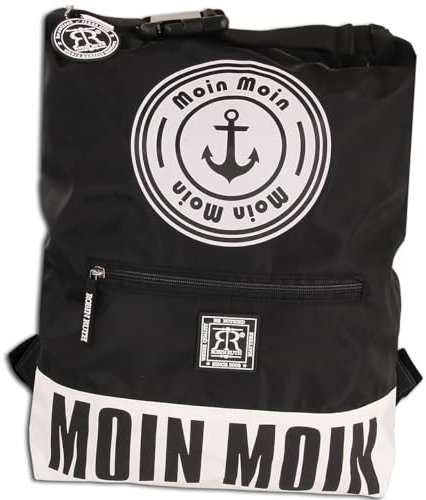 Robin Ruth Rucksack Polyester schwarz weiß ORG110S Polyester