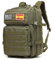 GUJOIN Mochila De Pesca De 50 Litros Impermeable De Nailon Duradera,Mochila Deportiva Táctica Militar Al Aire Libre Mochilas De Senderismo Casual (Verde)