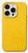 Wave Case Compatible with iPhone 15 Pro Phone Case - Eco-Friendly Wheat Straw Phone Case with Shock-Absorbing Corners | 2mm Raised Lip | Ultra-Thin Design, 360° Protection | Yellow