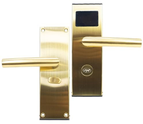 Control de acceso a hoteles Yala PNI CH2000L PRO Gold con lector de tarjetas de apertura en el lado izquierdo