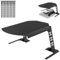 Froadp Mähroboter Garage aus Metall - Robuste Überdachung für Rasenroboter & Mähroboter - Ideal gegen Regen, Wind und Sonne - 77x94x36 cm