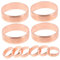 GLEAVI Lot De 10 Colliers De Serrage En Cuivre Colliers Métalliques Pour Tuyaux Automobiles Colliers De Serrage Pour Tuyaux Colliers De Serrage Pour Tuyaux Métalliques Colliers De