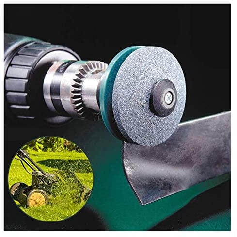 50 mm schnelle Rasenmäher-Schärfgeräte, Rasenmäher-Messerschärfer, universelles Schleifen, Drehbohrer, Kerbe für Garten, Rasen