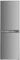 Fridge Freezer 50/50 – 142L Silver Free Standing Appliance with 87L Fridge, 55L Freezer, Glass Shelves, 144cm Height, E Rated, Quiet 40dB Operation – RF01FF142S01 [2025]