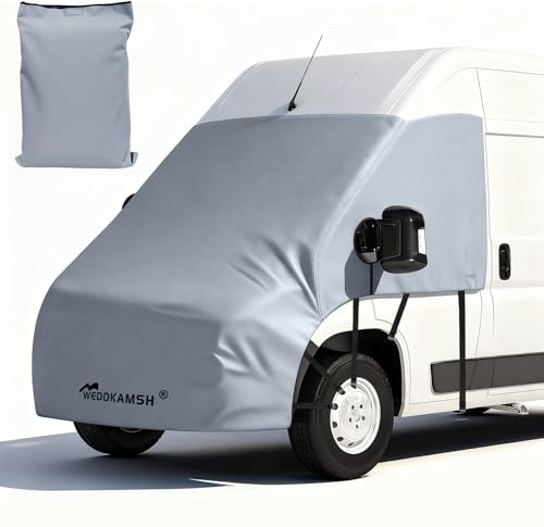 Copertura per parabrezza compatibile con Fiat Ducato Series 8 dal 2006, telone protettivo per camper, protezione solare di alta qualità