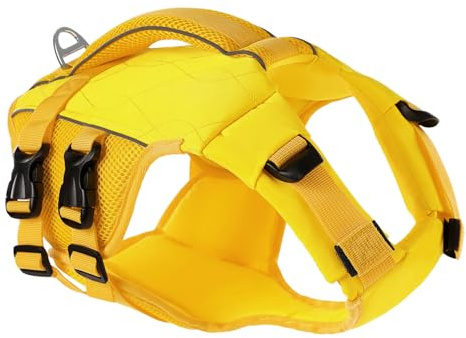 KONVINIT Schwimmweste Hund Hundeschwimmweste mit Griff – Schwimmhilfe & Sicherheitsweste für Alle Hunderassen, Perfekt für Schwimmen, Bootfahren, Training und Wassernotfälle