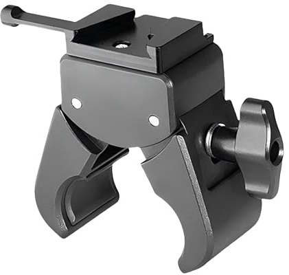 V Lock Battery Mount Plate Camera Power Solution - V Mount Plate for DSLR Camcorders Video Setup | Lightweight Metal with Output Ports and Safety Locking Mechanism 3.94x1.38x3.24 in