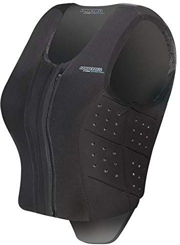 Komperdell Sicherheitsweste Equestrian Frontzip Regular Fit | Farbe: schwarz | Größe: S