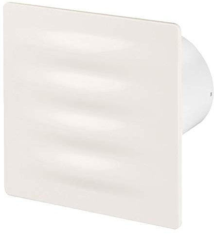 Awenta 100mm Pull Cord VERTICO Extractor Fan Ecru ABS Front Panel Wall Ceiling Ventilation