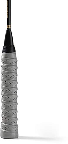 Egurs Griffbänder für Tennisschläger 2 Stück Griffband Overgrip für badmintonschläger Schlägergriffband,Antirutsch grau