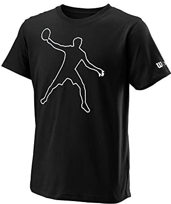 Wilson Bela Tech Tee II B Black LG Unisex Baby T-Shirt