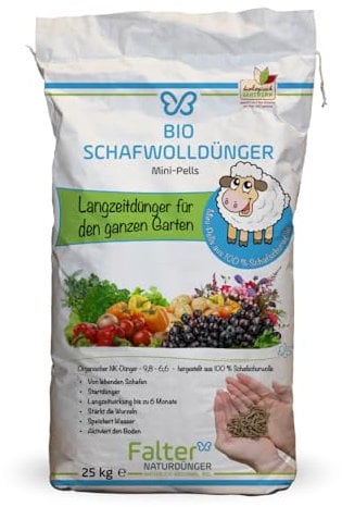 Falter BIO Schafwolldünger Mini-Pells 25 kg