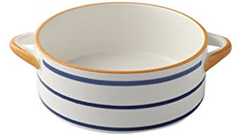 JTBDWOSK Keramik Schälchen Zwiebelsuppe Schalen Suppenschüssel Soufflé Förmchen Creme Brulee Snackschalen Saucen Tassen französische Suppenschalen Suppentassen Dessertschalen mit Griffen,2