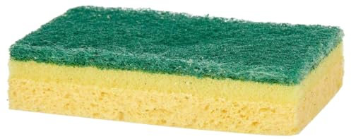 Set de Estropajos Verde Amarillo Celulosa Fibra abrasiva (10,5 X 6,7 X 2,5 cm) (26 Unidades)