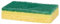 Set de Estropajos Verde Amarillo Celulosa Fibra abrasiva (10,5 X 6,7 X 2,5 cm) (26 Unidades)