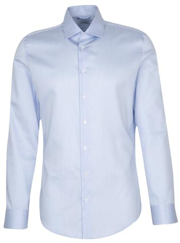 Seidensticker Herren Business Hemd - X-Slim Fit - Bügelleicht - Kent-Kragen - Langarm - 100% Baumwolle