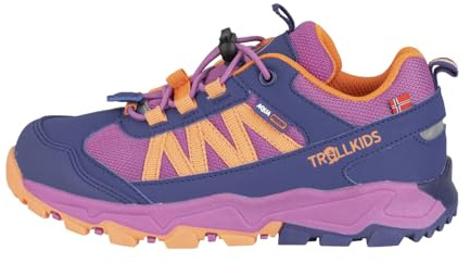 Trollkids Kids Tronfjell Hiker Low 29, Violet Blue
