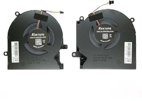 VENTILATEURS CPU & GPU COMPATIBLE POUR PC PORTABLE HP OMEN 15-EK / 15-EN / 15-EK0023DX / 15-EK0020CA / 15-EK0013DX / 15-EK0008CA - M04216-001 / M04215-001 / ND8CC02-19J22 / ND8CC02-19J23