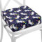 Rehausseur chaise enfant 33 x 33 x 8 cm - Coussin réhausseurs chaises haute pour enfants voyage e maison Réhausseur en mousse avec taie d'oreiller lavable licorne