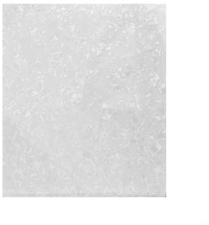 Gitarrenschutz leicht gemacht 20 x 17 cm DIY Pickguard Rohlinge jetzt erhältlich (White Pearl)