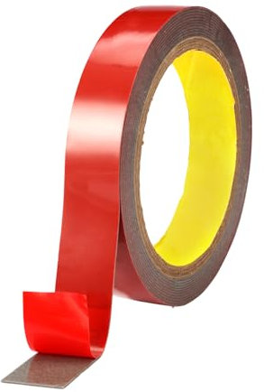 Doppelseitiges Klebeband 300 Cm X 2 Cm Doppelklebeband Extra Stark Wa Sserdichtes Universelles Multifunktionales HochtemperaturbestäNdig Schwarz Schaumstoffband Klebestreifen für Auto Wohn Bürodekor