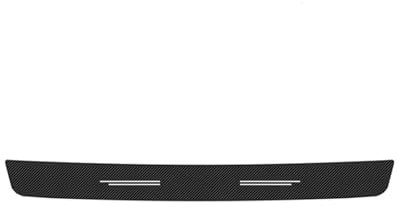 1 Stück Auto Stoßstangenschutz Aufkleber für Hyundai Santa Cruz 2022-2025,Kohlefaser Stoßstangenschutz Heck Rear Bumper Aufkleber Auto Zubehör