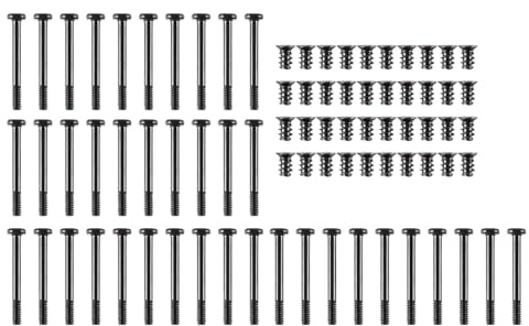 Gorise 80 Piece Computer Case Fan Screw Kit for PC Fan Radiator and Cooling System Installation