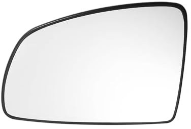 BTEDSXC Cristal Espejo Repuesto Compatible con Opel para Meriva A 2002-2010 Espejo Retrovisor Calefactable para Coche Lado Izquierdo Derecho con Placa Soporte 6428779 6428720