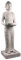 STONE-LITE Drop 735 Buddha stehend bestellen, Verpackung Statue, grau, 30 x 26 x 102 cm