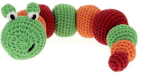 DIY Crochet Kit RibbonXL Caterpillar Clark