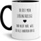 Tasse mit Spruch Mein Lieblingskollege, Nicht nur Weil ich die Anderen Hasse Lustig/Arbeit/Büro/Witzig/Geschenkidee für Kollegen/Innen & Henkel Schwarz