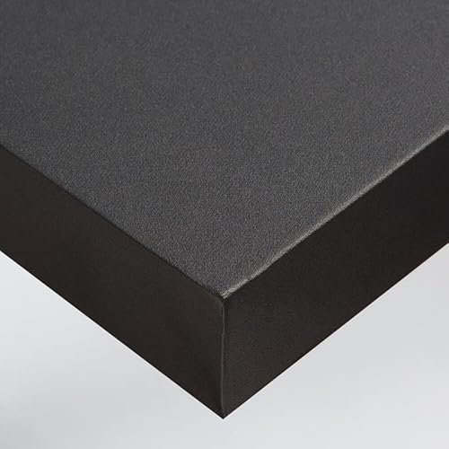 DIMEXACT - Papier Peint Autocollant Gris Anthracite Mat - 122 cm x 0.5 m - en Rouleau