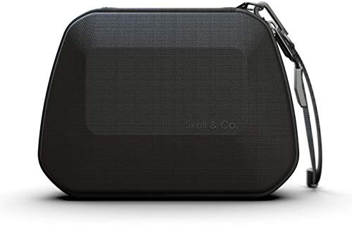 Skull & Co. Controller Case: Portable Hard Shell Protective Travel Carrying Case for PS5 DualSense Controller - Black