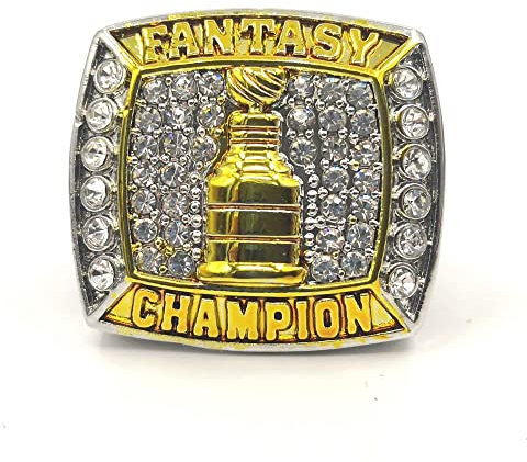 TuoYu Fantasy Hockey Championship Ring Trophäe (mit Papierbox, 11)