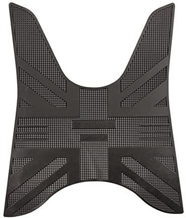 WilsEm Motorradmatten Pedal for Yamaha for JOGGEN Ich for Zygnus for GT for FX125 for Xuiey 125 Gummi Fuß Skid Pad Bodenmatte Teppich(2.)