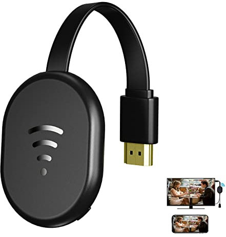 Wireless HDMI Display Dongle Adapter,TV Adapter for The APP YouTube,Video Mirroring Dongle Receiver,Used for Mac iOS Android Casting/Mirroring to TV/Projector/Monitor