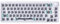 GK GAMAKAY LK67 65% RGB Modular DIY Mechanical Keyboard, 67 Keys Hot Swappable 3pin/5pin Switch, Programmable Bluetooth 5.0/USB-C Wired/2.4GHz Wireless Customized Keyboard Kit (White)