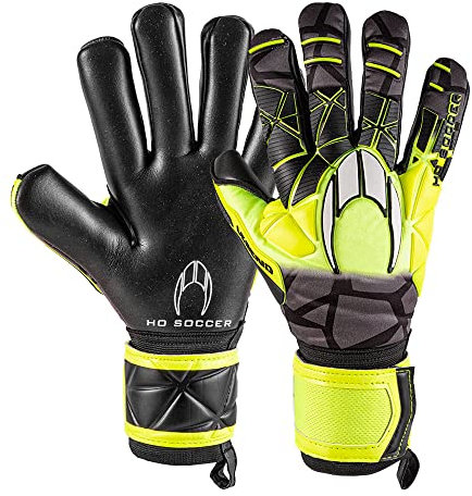 HO Soccer SSG Legend Roll/Negative Meteor Lime Torwarthandschuhe, Unisex, Erwachsene, Schwarz/Limette, 11