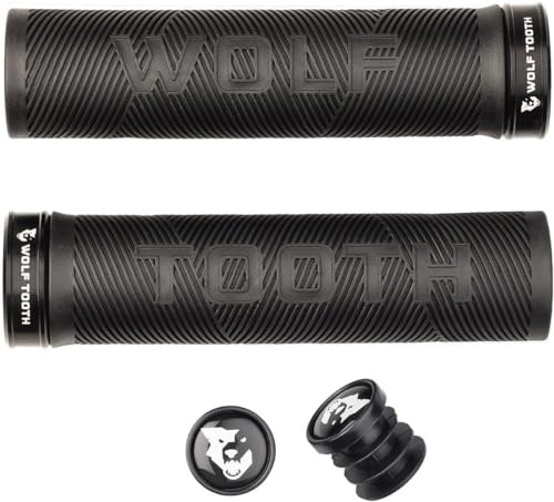 Wolf Tooth Echo Lock-On Grip - Schwarzer Griff mit