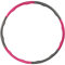 Sporttrend 24® Gymnastikreifen 1,2 kg, 1,5 kg, 1,8 kg | Gewichtsreifen, Bauchmuskeltraining, Fitness, Abnehmbare Segmente (Grau-Pink, 1,5 kg)
