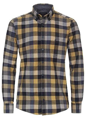CASAMODA Freizeithemd Langarm kariert Casual Fit