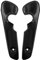 HDBUBALUS Motorrad Hintere Kotflügel Unterstützung Halterung Schmutzfänger Unterstützung Abdeckung Fit Für Harley Sportster Iron XL 883 1200 48 72 2004-2013 Glänzend Schwarz