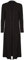 LUXFAB Women’s Plus Size Maxi Long Cardigan UK | Floaty Full Sleeve Open Front Coatigan | Lightweight Collared Duster Jacket | Ladies Longline Cover Up Sizes 8-26 Black