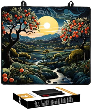 Kitchenraku Hob Cover 61x53cm, Electric Hob Covers, Ceramic Hob Covers, Induction Hob Covers, Glass Hob Covers, Hob Covers for Electric Cookers to Protect from Scratches (CMT11 F, 61x53cm)